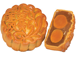 Double Yolks Lotus Mooncake