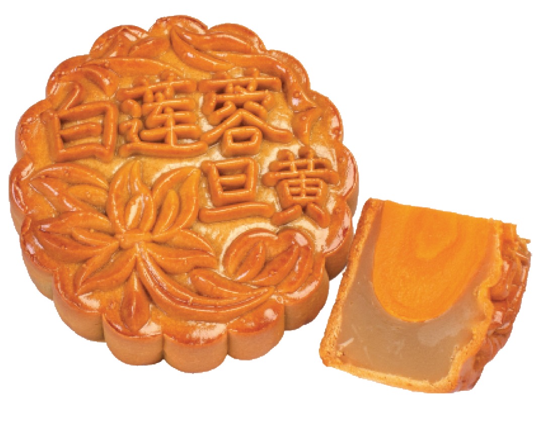 Leong Yin Pastry. Single Yolk White Lotus Mooncake